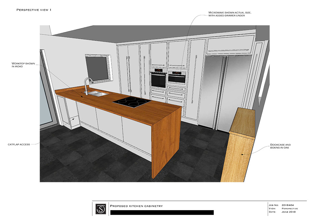 Bespoke 3D visualisation of your new kitchen